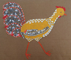 Chicken Collage Day 17 (Feb. 21, 2012) by randubnick