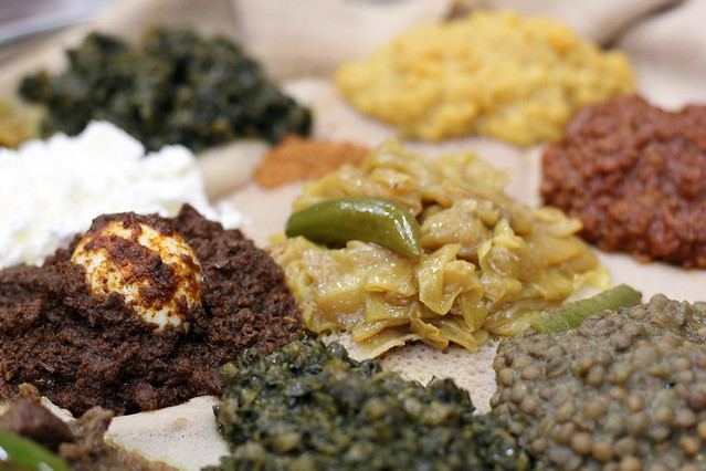 Ethiopian food in America