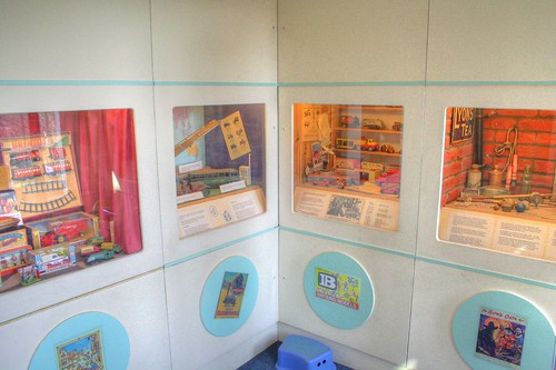 Children's toys display