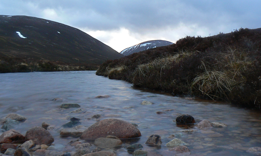 River Gairn, early evening