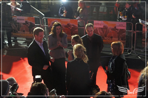 The Establishing Shot: UK John Carter Premiere Red Carpet Director Andrew Stanton, Producers Lindsey Collins & Jim Morris and Samantha Morton - BFI, London by Craig Grobler