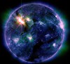 Multiple-wavelength View of X5.4 Solar Flare