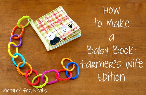 How to Make a Baby Book: Farmer's Wife Edition