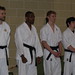 Me and the rest of the competitors getting ready for kata