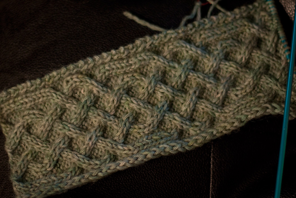 Celtic Cable Neckwarmer