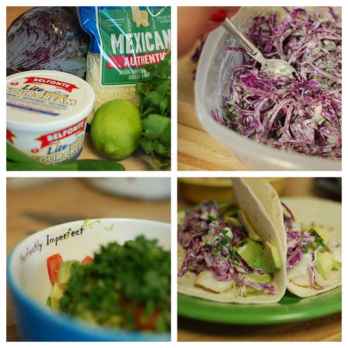 Fish Tacos with Tangy Slaw