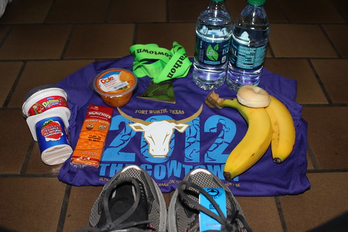 Race Finisher Shirt and Food