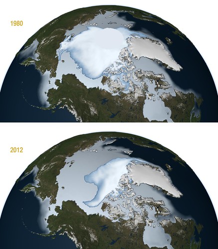 NASA Finds Thickest Parts of Arctic Ice Cap Melting Faster