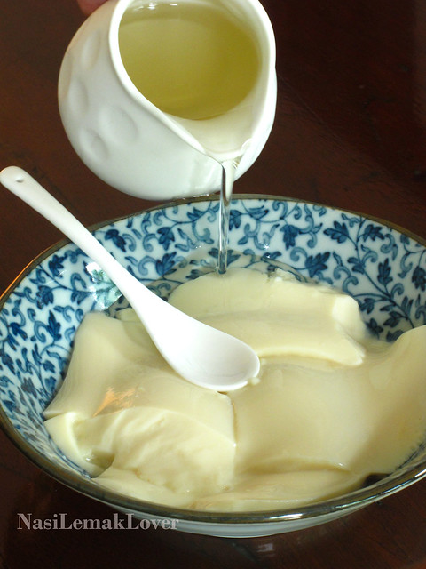Homemade Tofufah 简易豆腐花