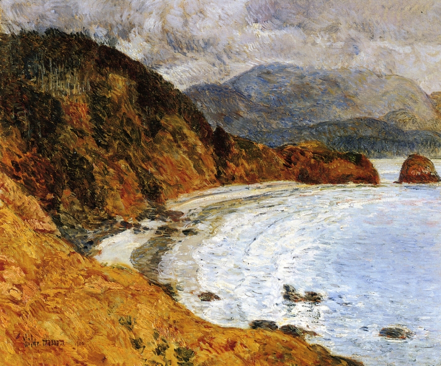 Ecola Beach, Oregon by Frederick Childe Hassam - 1904