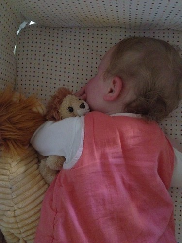 Esther and roary the lion