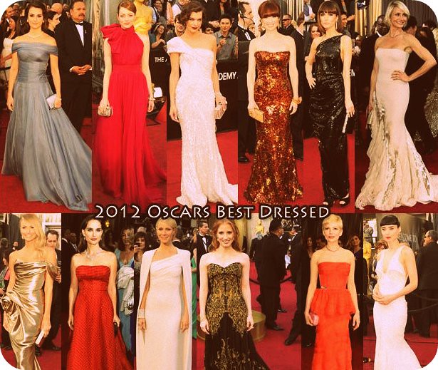 Academy Awards 2012 Best Dressed
