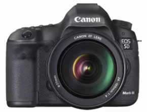 Canon 5D Mark III (imagen promocional)