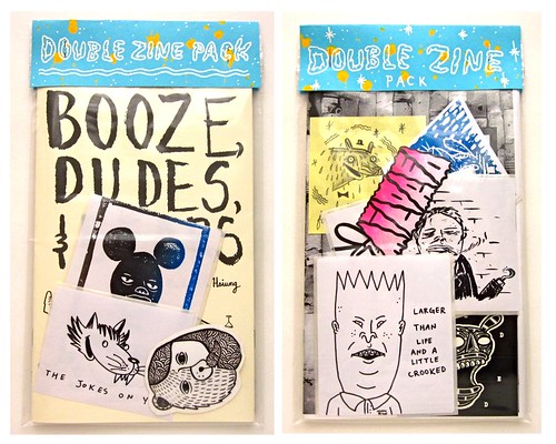 Me X Mildred Double Zine Pack Action too by Michael C. Hsiung