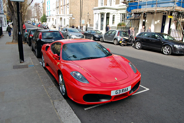 2006 Ferrari F430 F1 Spotted in the Notting Hill area London
