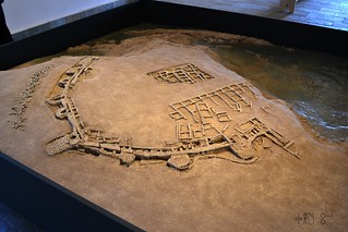 Model of Palamari excavations, Skyros, June 2011