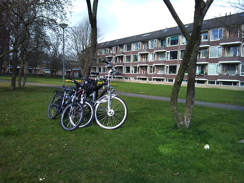 Bicycles in the park by XPeria2Day