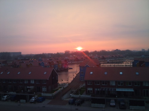 Sunrise over Reitdiep by XPeria2Day