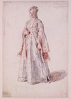 titam.tumblr.com - Portrait de madame James Fremeaux, née Margaret Cooke, Smyrne, par Jean-Etienne Liotard (1702-1789)