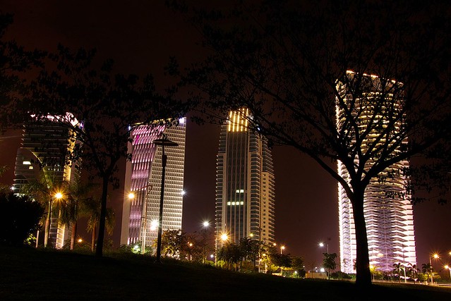 Malaysia / Putrajaya / Skyscrapers / 4 in row