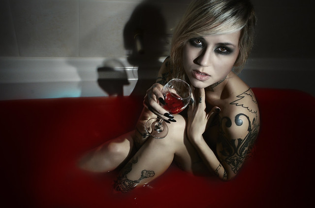 One more from my'In The Tub' Shoot with Artist Sara Fabel