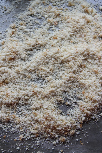 pasta with brown butter and breadcrumbs