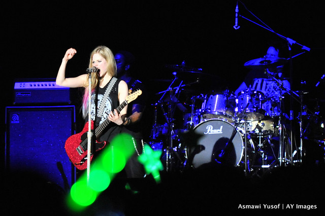 Avril Lavigne The Black Star Tour Malaysia 2012