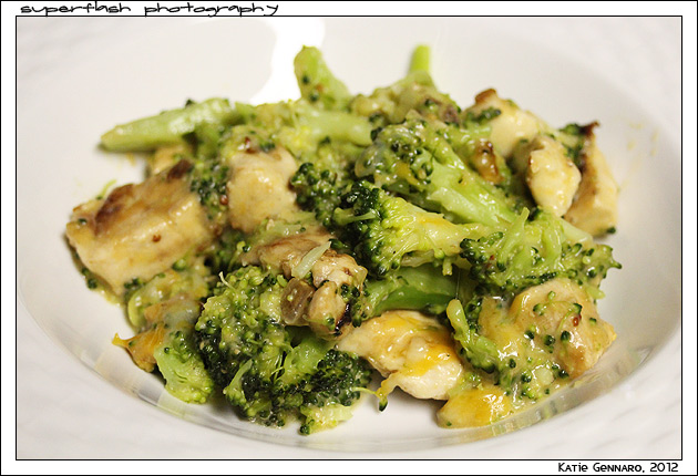 Broccoli-Chicken-Cheese Casserole