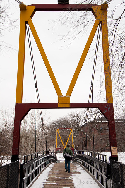 University of Minnesota - suspension bridge