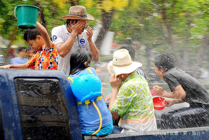 泰国 泼水节