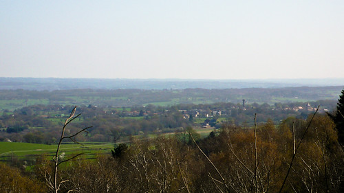 View on rural landscape
