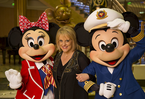 Nancy Grace, Mickey, and Minnie Mouse