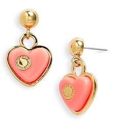 MARC BY MARC JACOBS 'Big Charms' Heart Drop Earrings