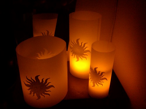Floating lanterns, glowing by ashleyludwig