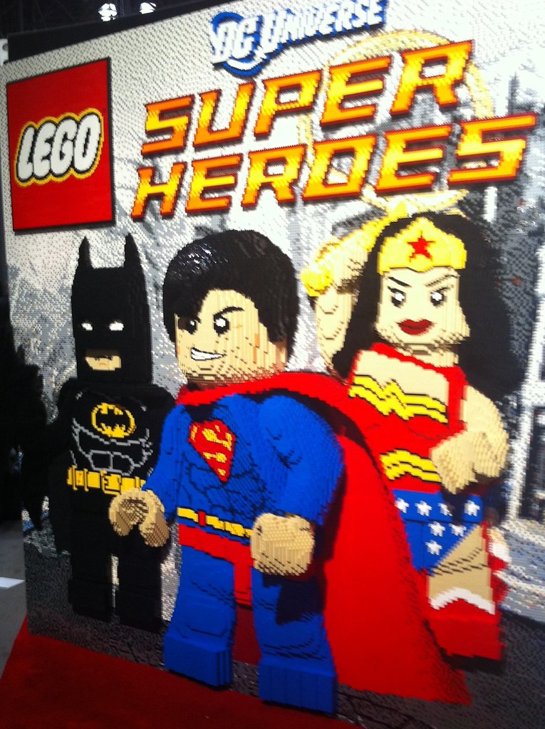 LEGO Super Heros at Toy Fair NYC