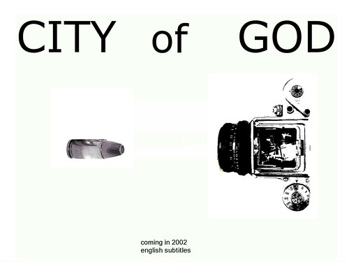 City of God minimalist poster