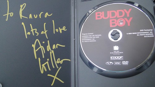 Autographed "Bubby Boy" DVD case
