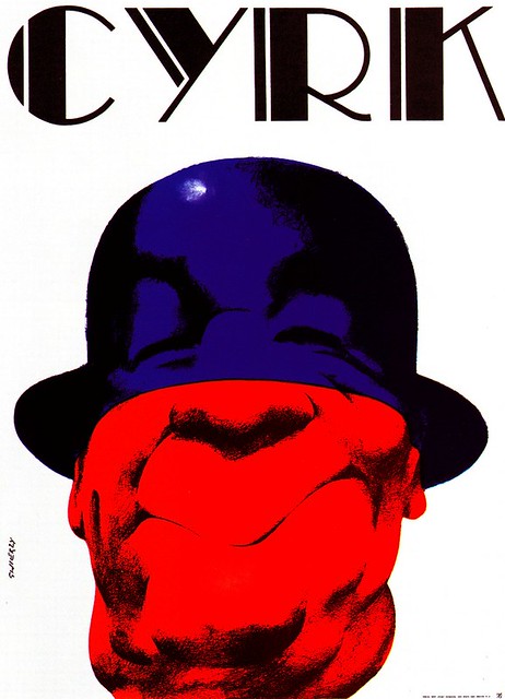 From a series of posters for the Polish Circus Artist Waldemar Swierzy