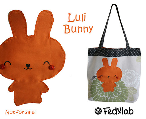 Tribute bag to luli bunny