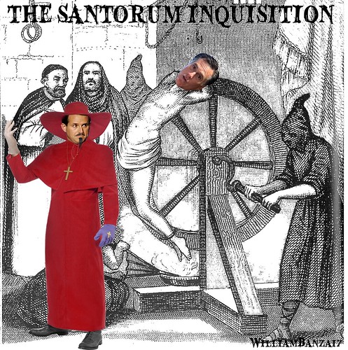 THE SANTORUM INQUISITION II by Colonel Flick