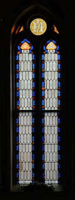 Saint Peter Roman Catholic Church, in Jefferson City, Missouri, USA - stained glass window