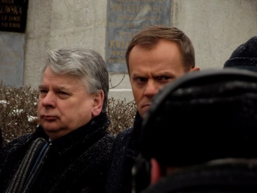 Bogdan Borusewicz i Donald Tusk