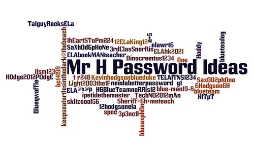 Mr H Password Ideas