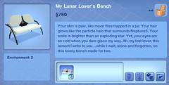 My Lunar Lover's Bench