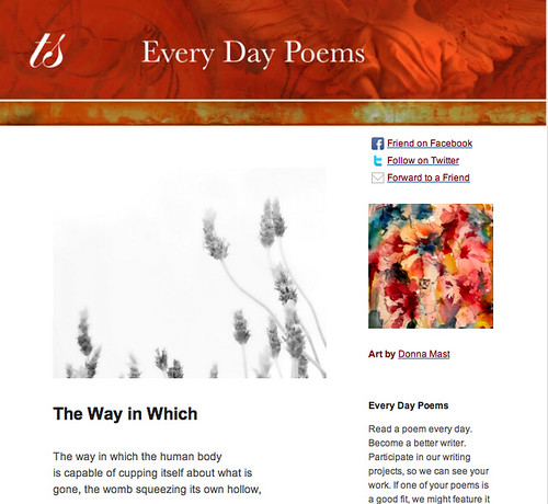 Every Day Poems The Way in Which
