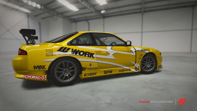 Here is a WIP of my Work S14 needs a D1GP numberbox and a Uras logo