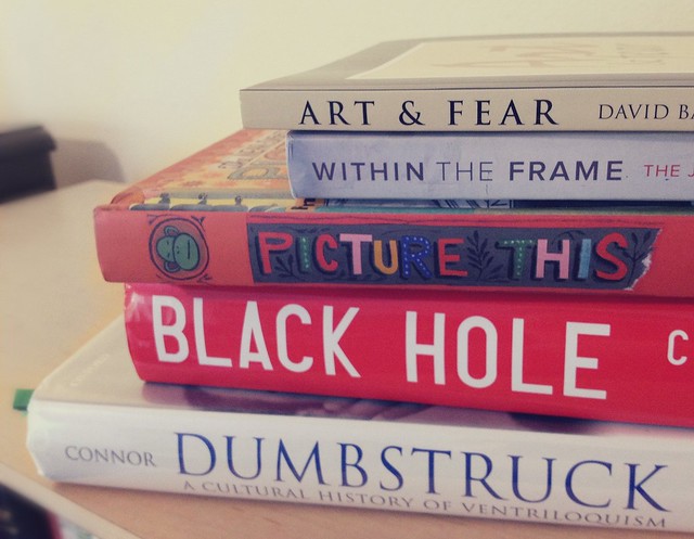 Book Spine Poetry #2 - Blocked