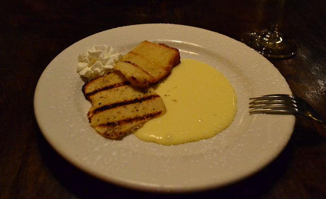 Grilled Pound Cake with Lemon Curd
