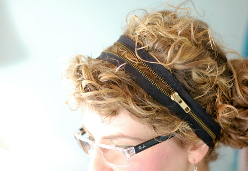 DIY Zipper Headband