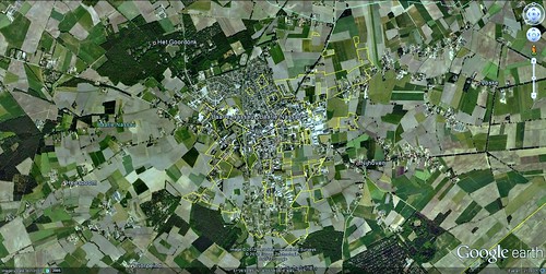 Baarle-Hartog & Baarle-Nassau (via Google Earth)